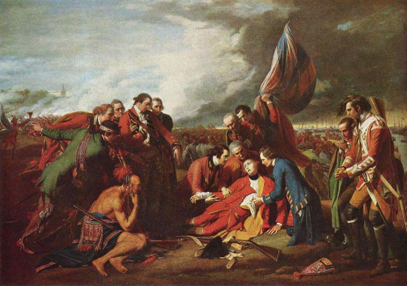 The Death of General Wolfe,